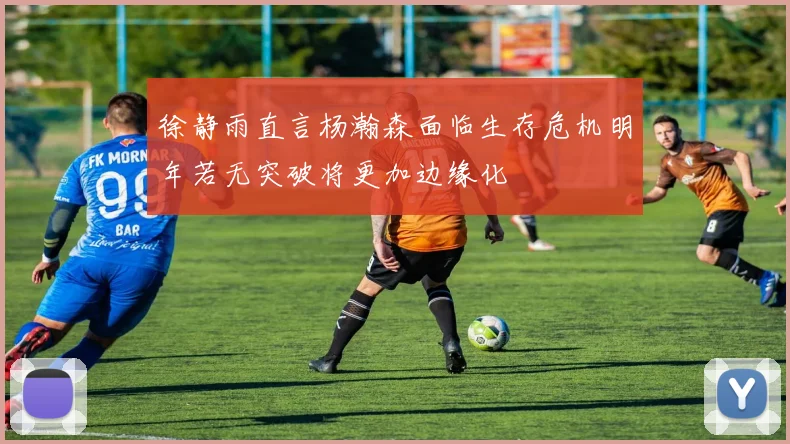 徐静雨直言杨瀚森面临生存危机明年若无突破将更加边缘化