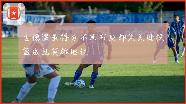 古德温虽得分不及布朗却凭关键投篮成就英雄地位